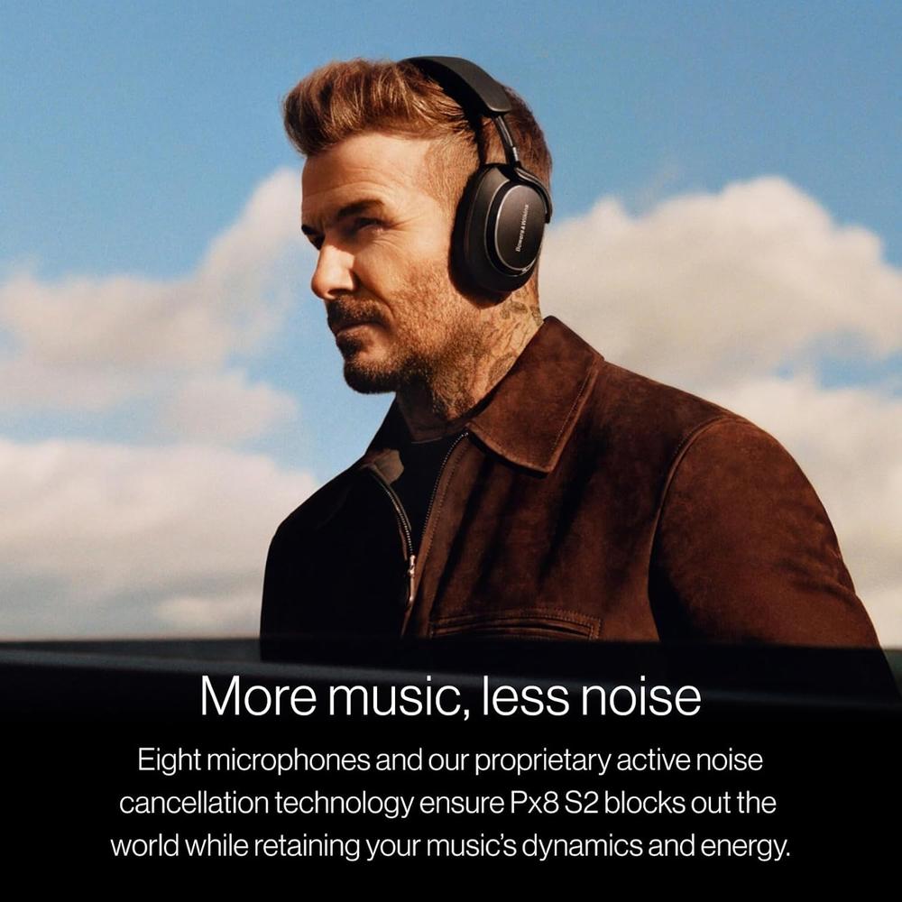 BOWERS Y WILKINS PX8 S2 AUDÍFONOS BLUETOOTH | NEGRO ÓNIX - 3