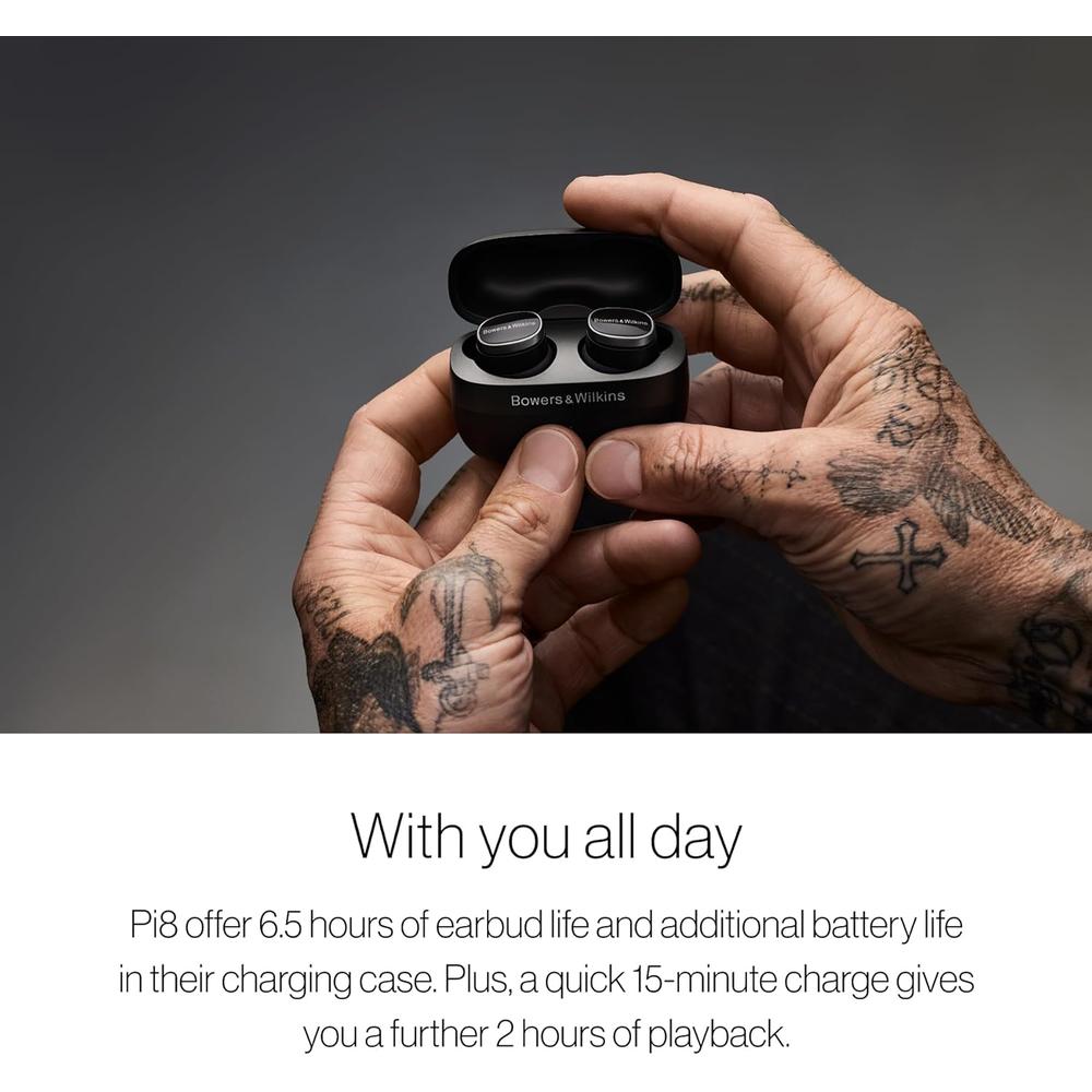 BOWERS Y WILKINS PI8 AUDÍFONOS BLUETOOTH | BLANCO PALOMA - 5