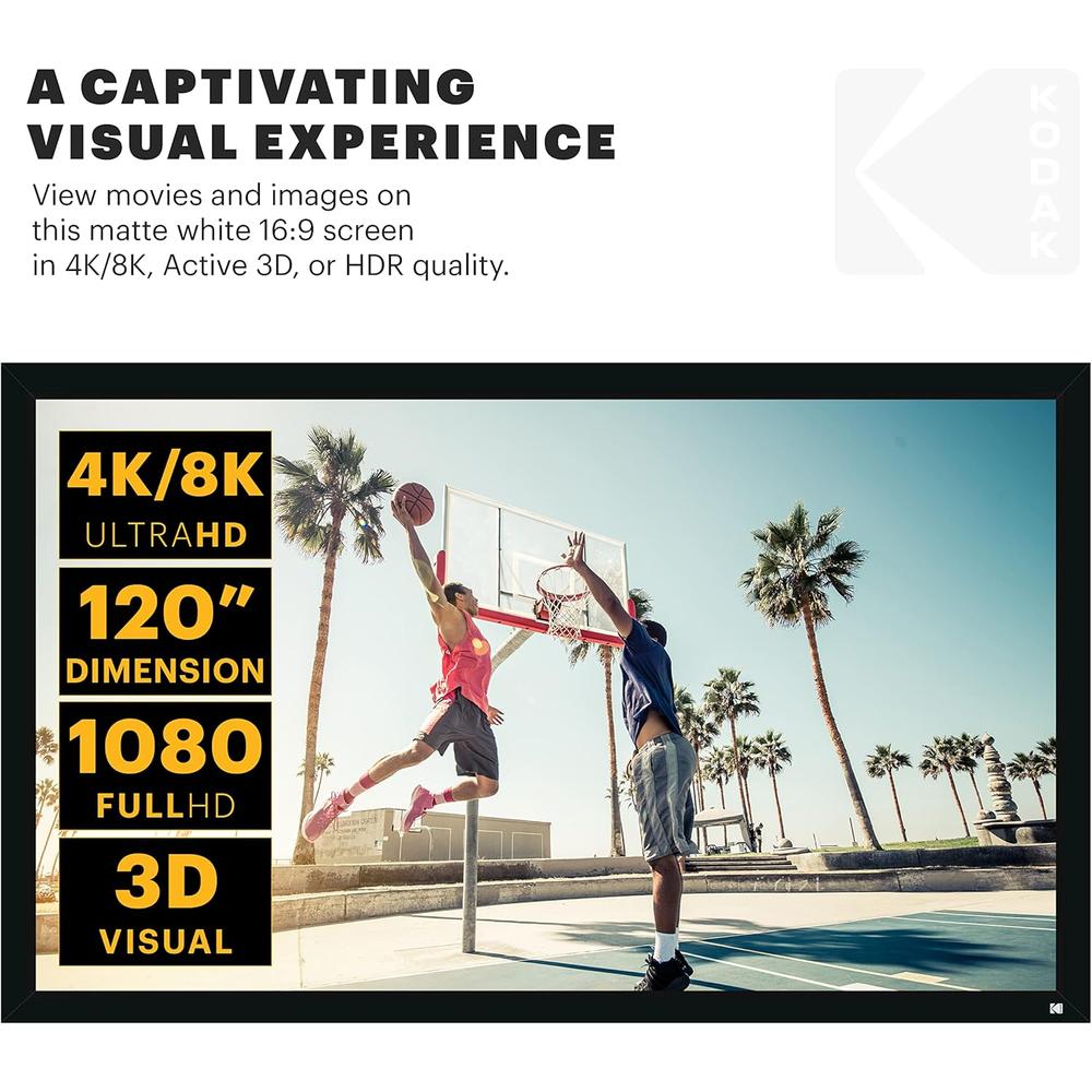 KODAK PANTALLA DE PROYECTOR FIJA - 2