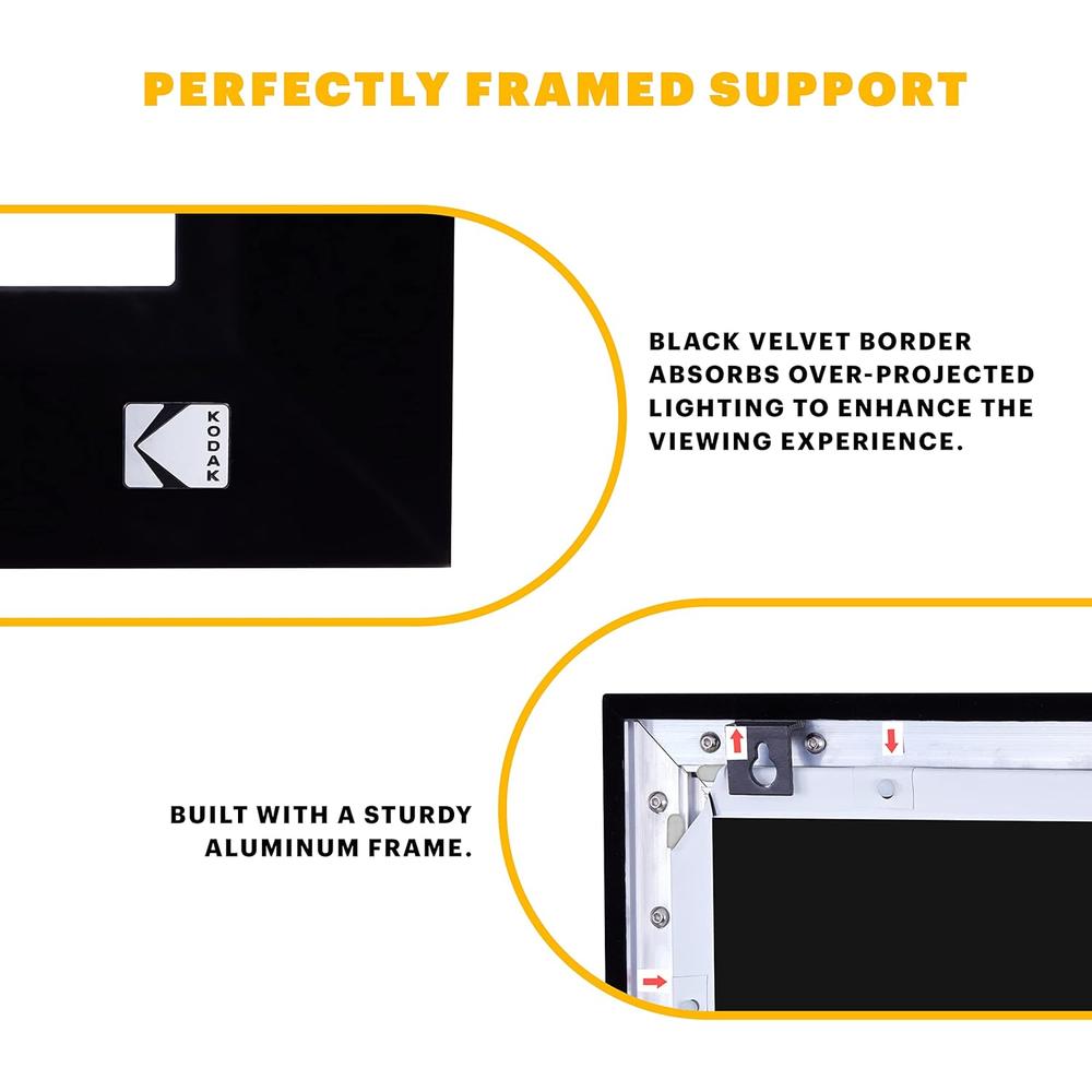 KODAK PANTALLA DE PROYECTOR FIJA - 4
