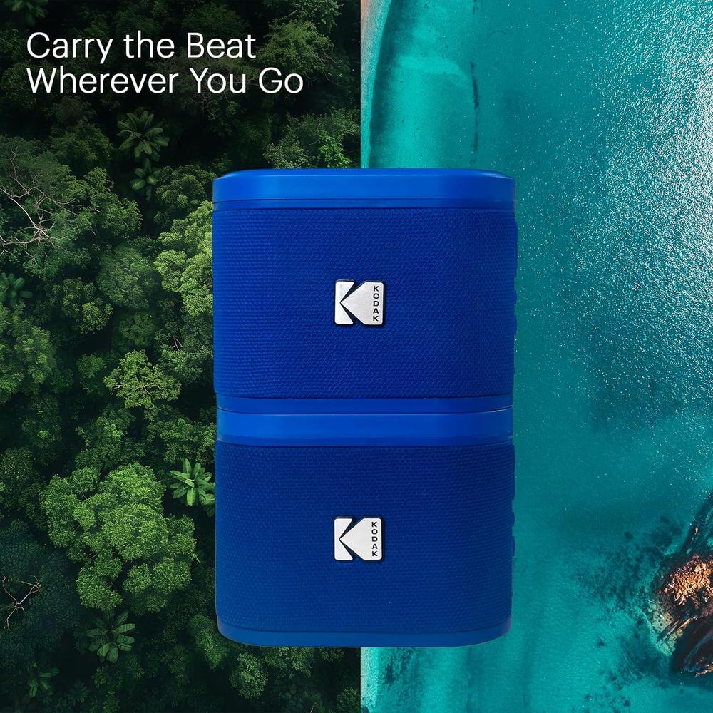KODAK SOUNDBRIX ALTAVOZ BLUETOOTH MAGNÉTICO IPX4 | AZUL - 3