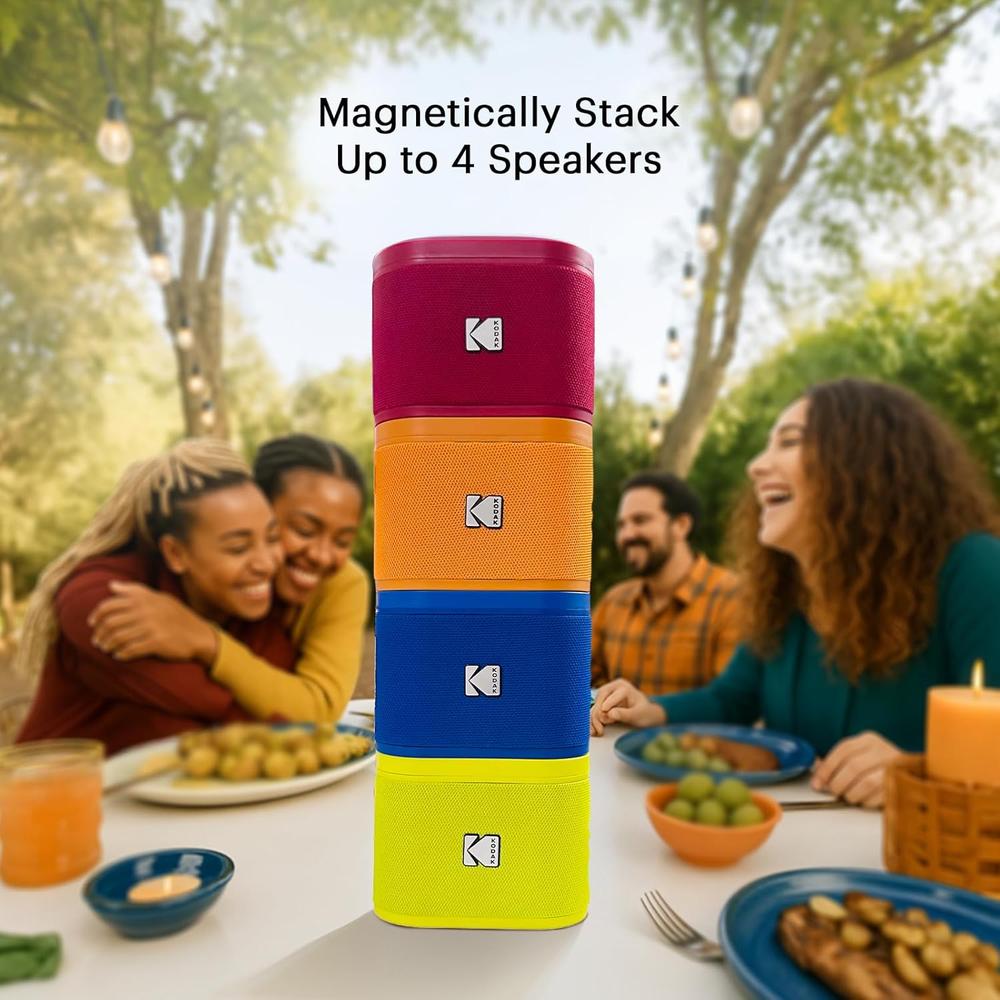 KODAK SOUNDBRIX MINI ALTAVOZ PORTÁTIL BLUETOOTH IPX4 | GRIS - 2