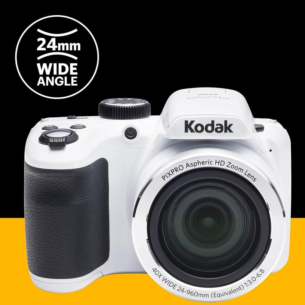 KODAK PIXPRO AZ401 WH CÁMARA DIGITAL 16 MP LCD | BLANCO - 5