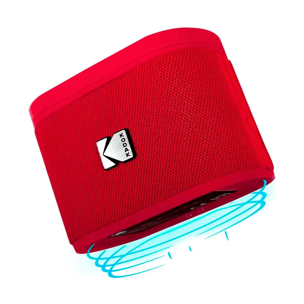 PARLANTE BLUETOOTH SOUNDBRIX KODAK | ROJO - 1