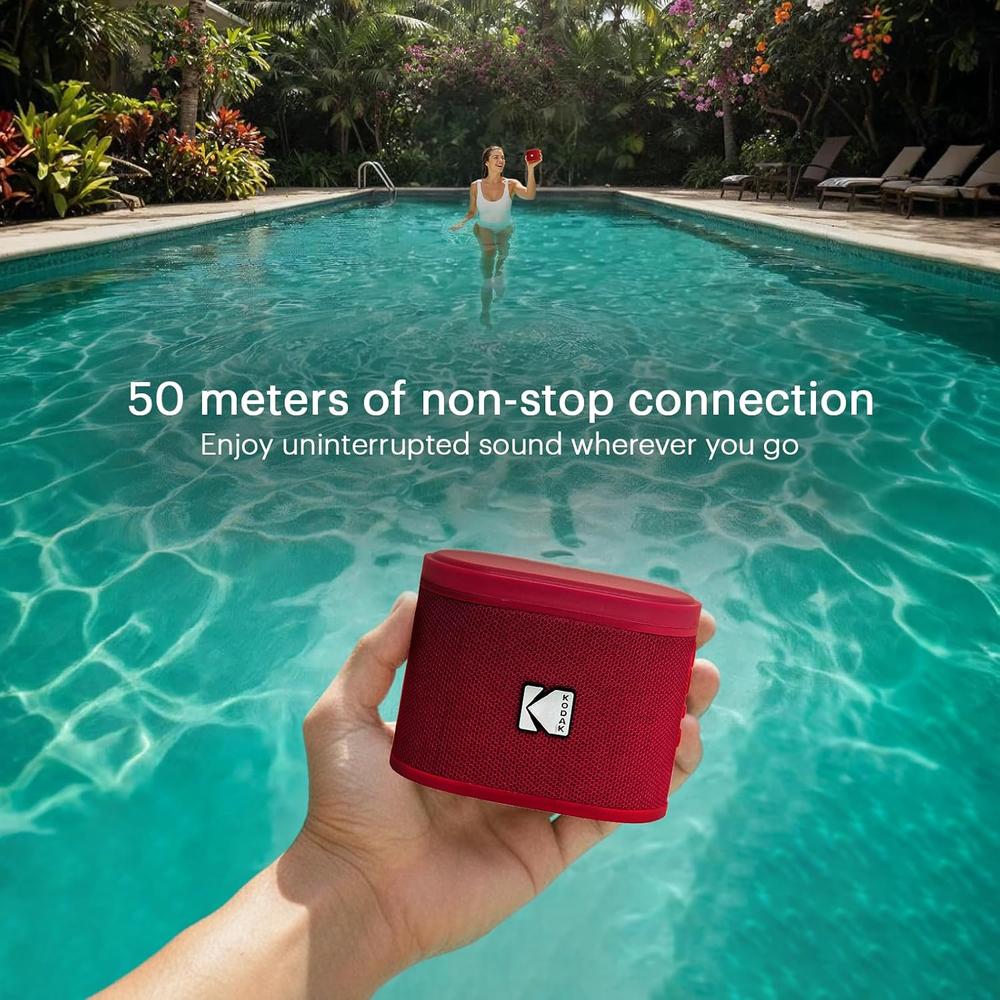 PARLANTE BLUETOOTH SOUNDBRIX KODAK | ROJO - 2