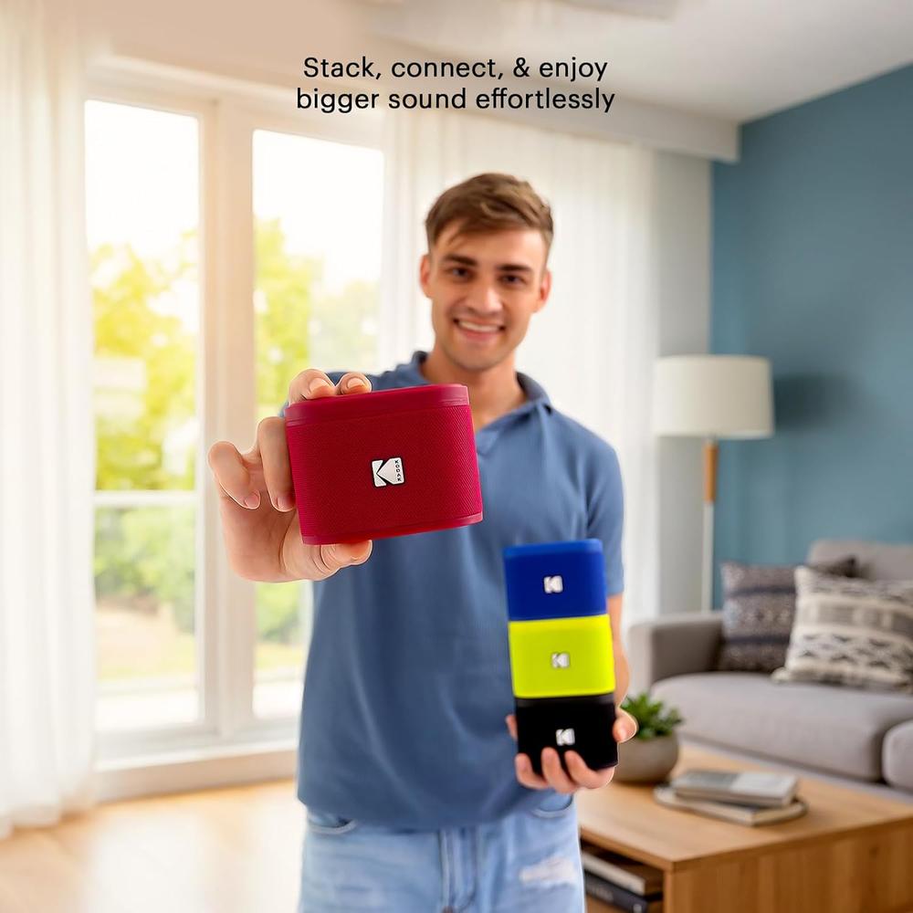 PARLANTE BLUETOOTH SOUNDBRIX KODAK | ROJO - 6