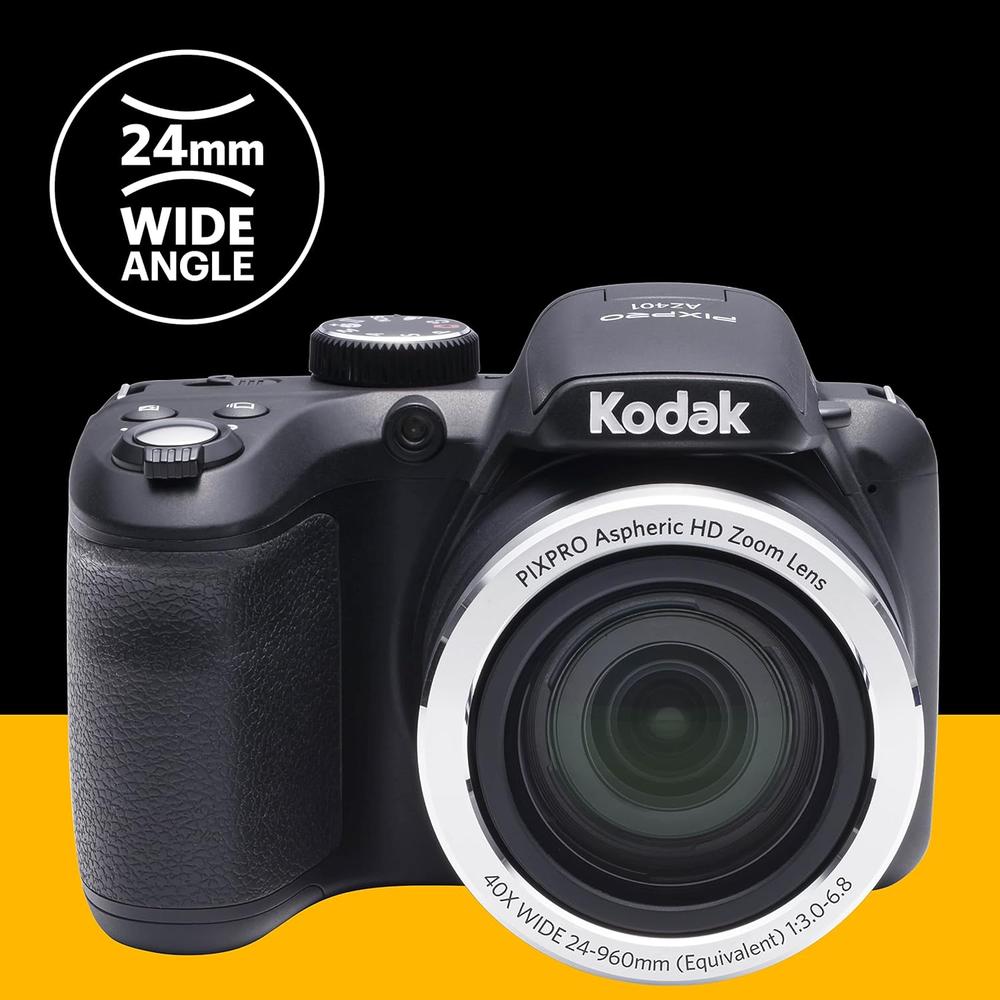 KODAK PIXPRO ASTRO ZOOM AZ401 BK CÁMARA DIGITAL 16 MP | NEGRO - 5