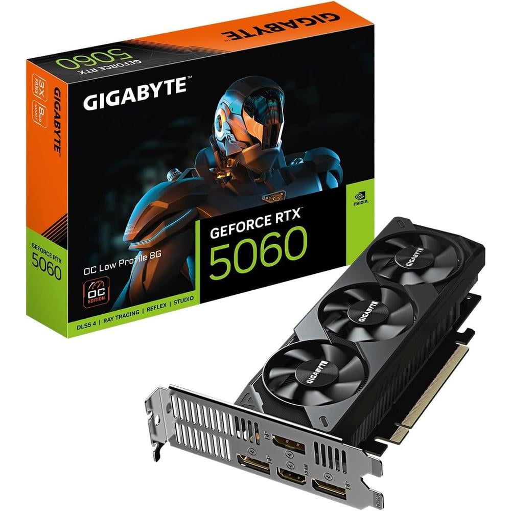 GIGABYTE GEFORCE RTX 5060 LOW PROFILE 8GB OC - 1