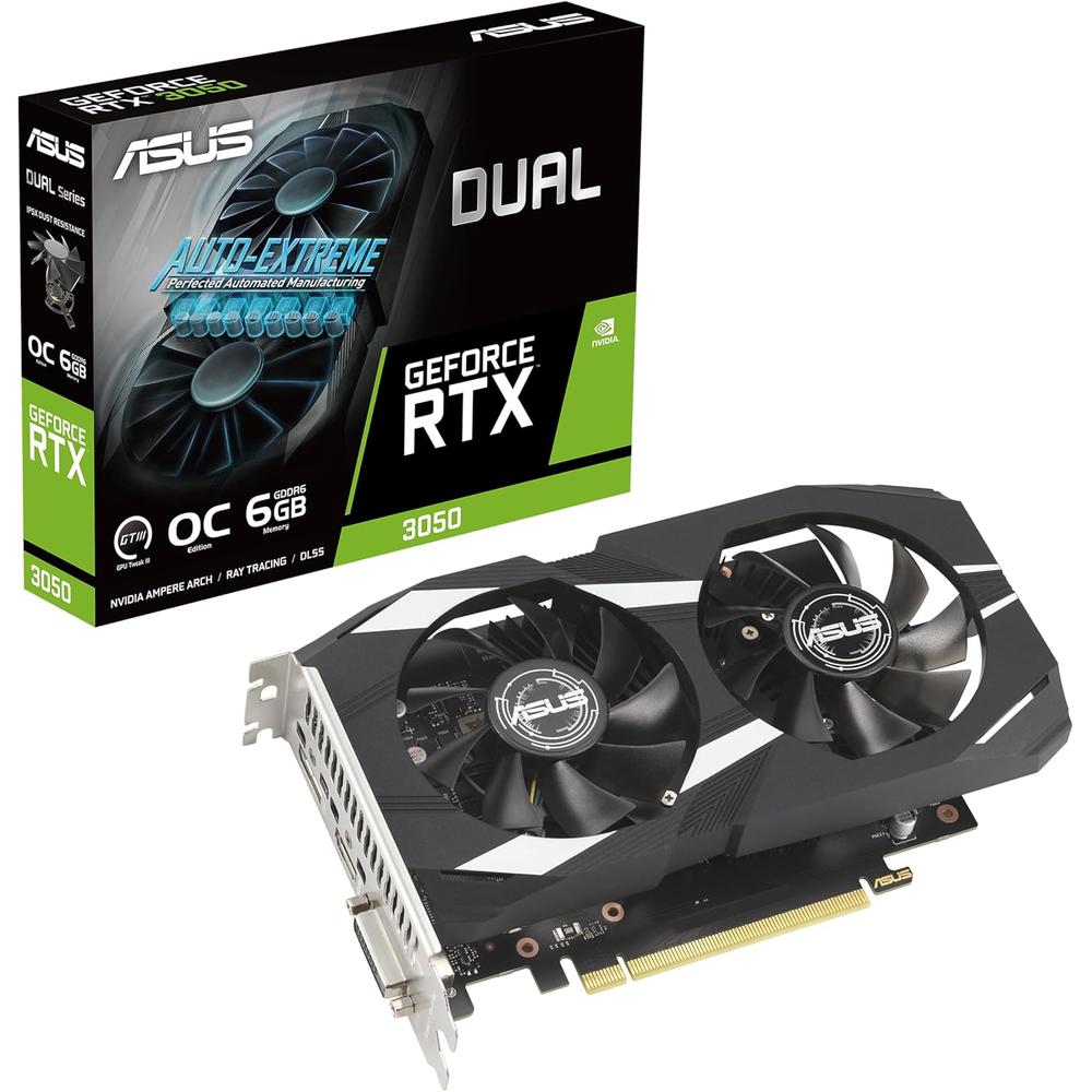 ASUS DUAL GEFORCE RTX 3050 6GB OC - 1