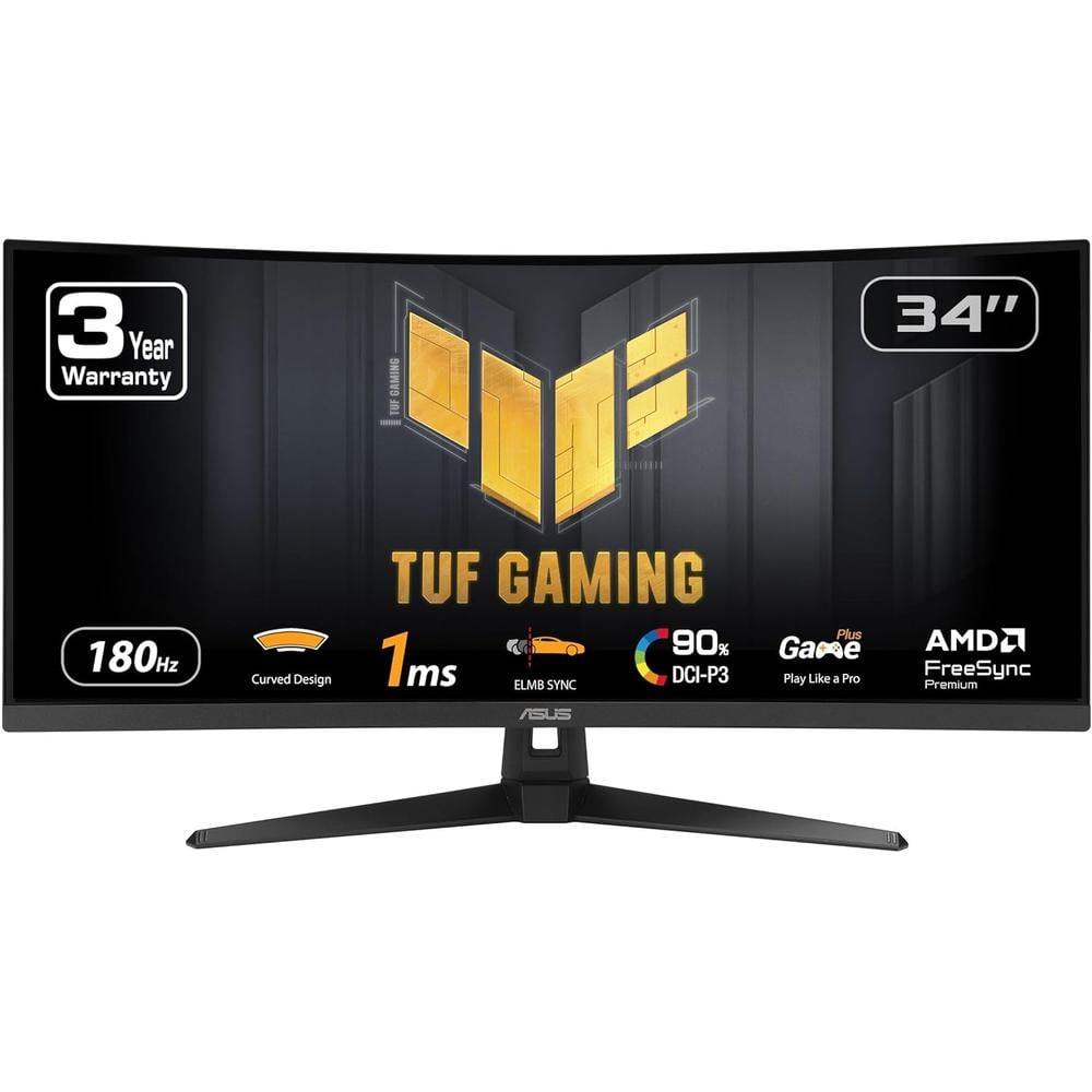 ASUS TUF GAMING VG34VQ3B MONITOR CURVO 34' QHD 180HZ - 1