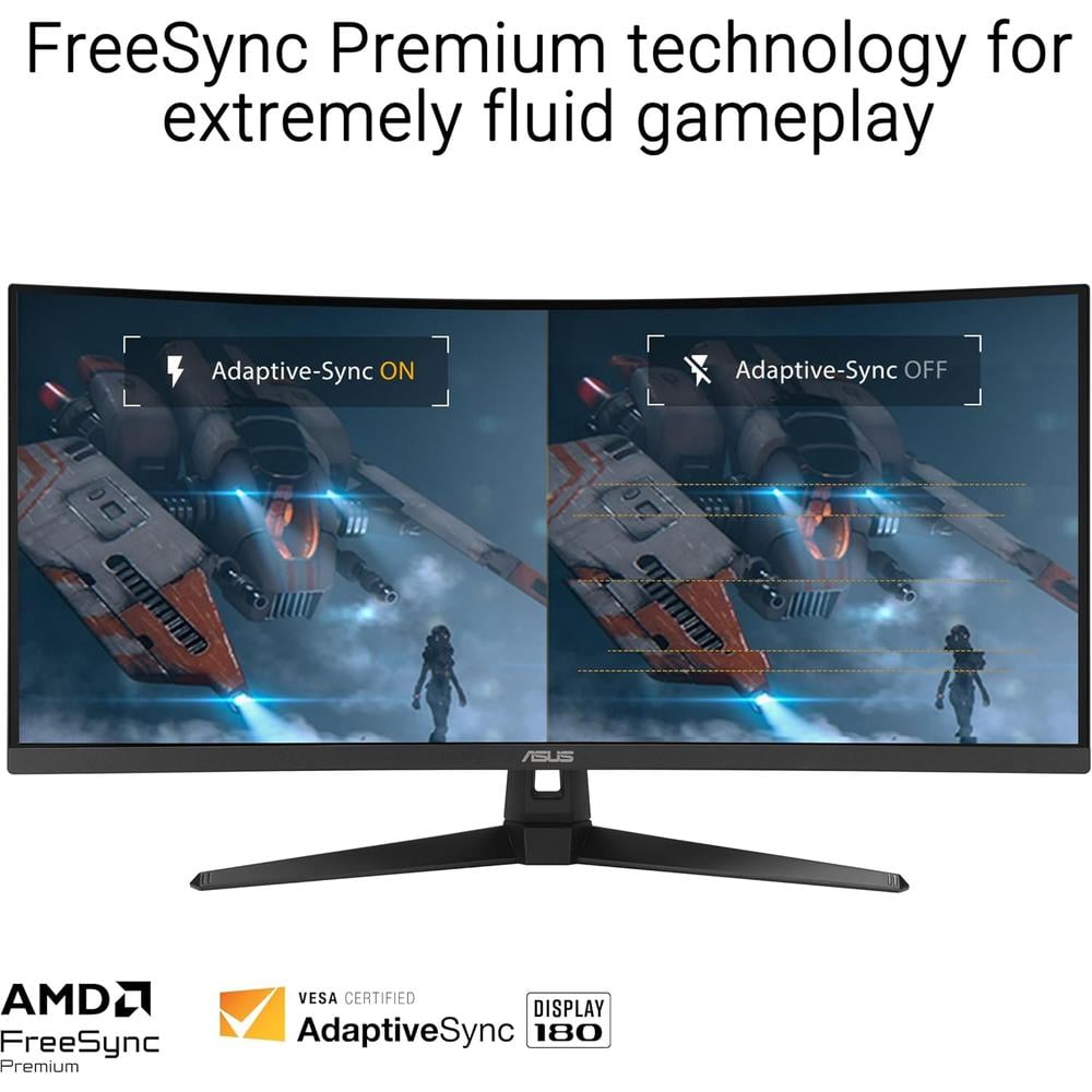 ASUS TUF GAMING VG34VQ3B MONITOR CURVO 34' QHD 180HZ - 4