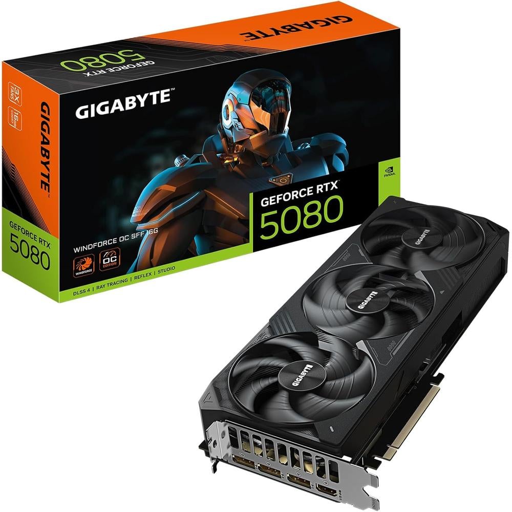 GIGABYTE GEFORCE RTX 5080 WINDFORCE SFF 16GB OC - 1