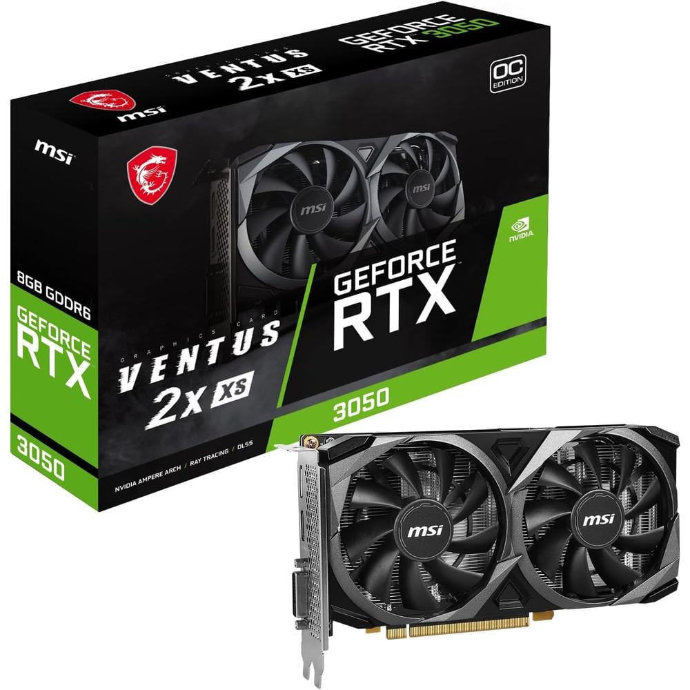 MSI VENTUS 2X XS RTX 3050 8GB - 1