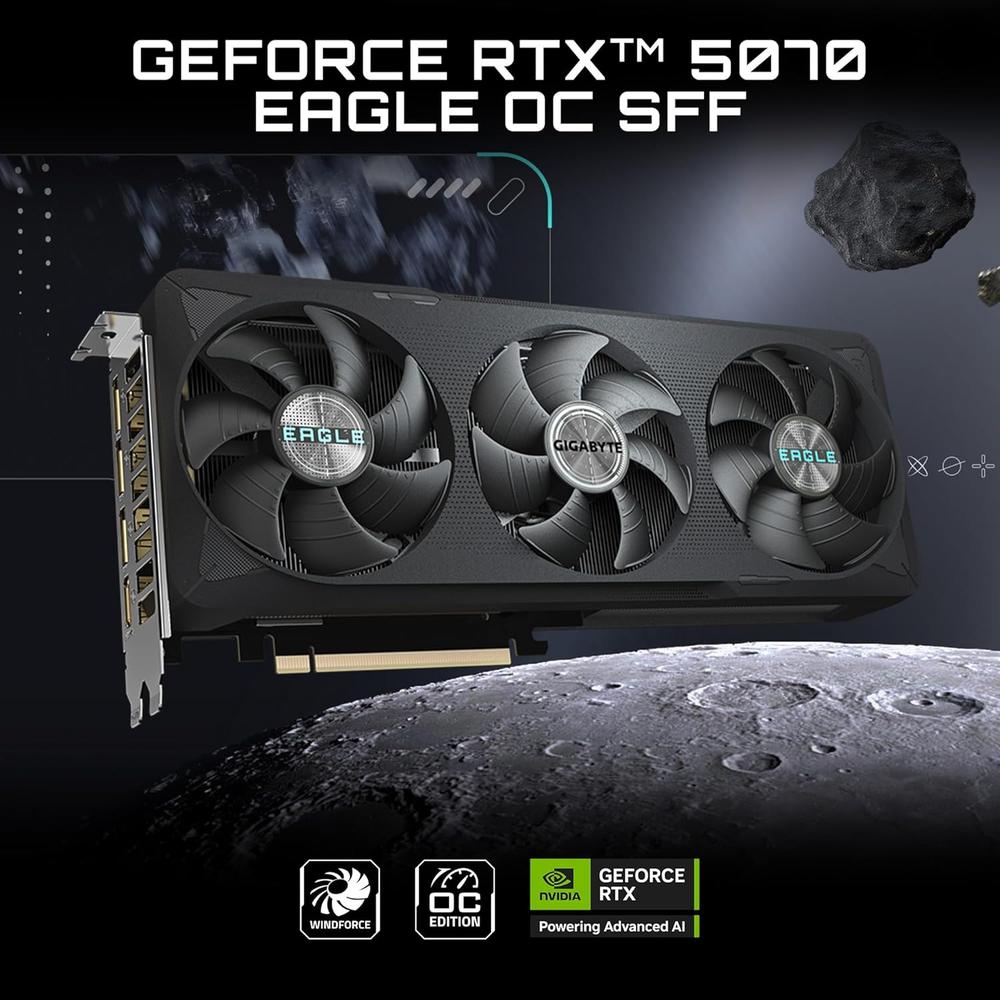 GIGABYTE GEFORCE RTX 5070 EAGLE SFF 12GB OC - 2