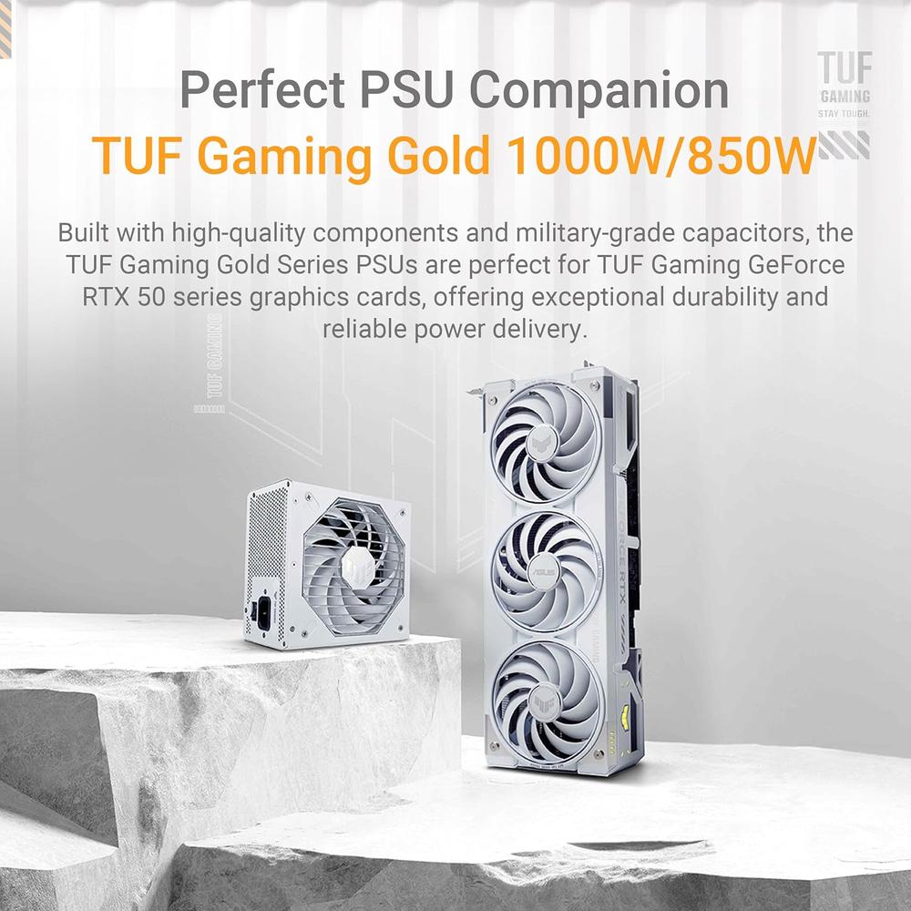 ASUS TUF GAMING GEFORCE RTX 5070 TI WHITE 16GB OC - 5