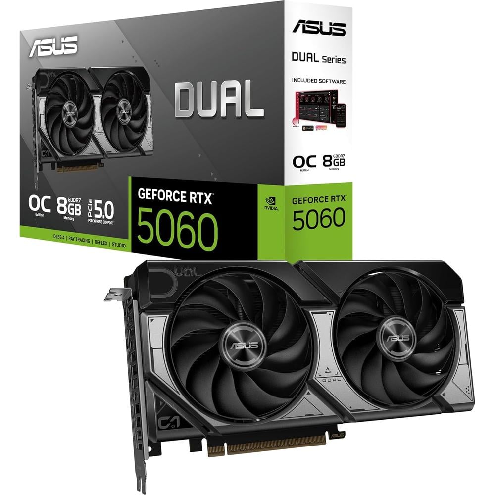 ASUS DUAL GEFORCE RTX 5060 8GB OC - 1