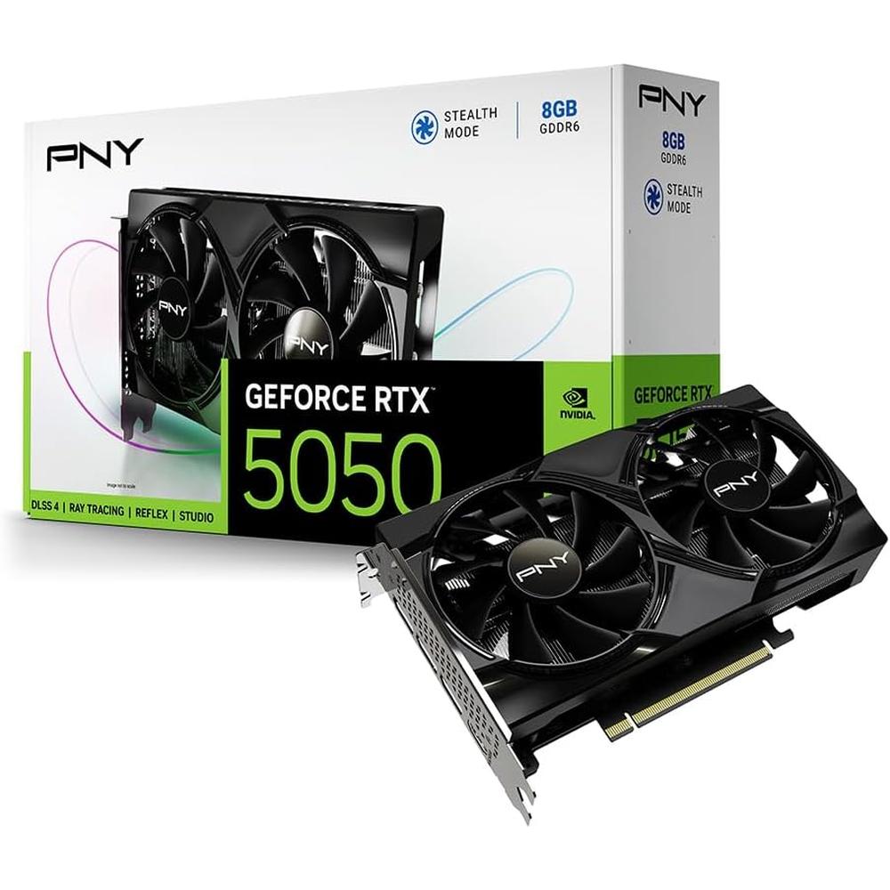 PNY RTX 5050 8GB GDDR6 DUAL FAN - 1