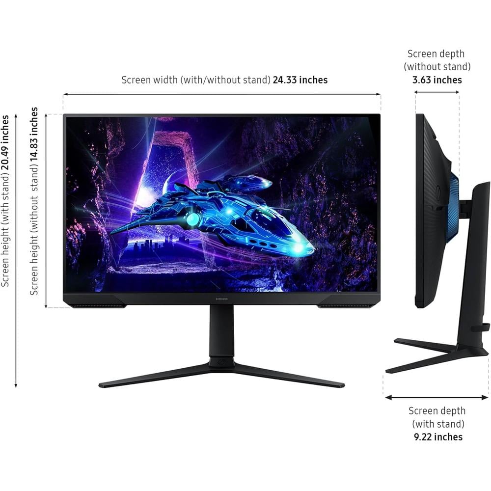 SAMSUNG ODYSSEY G3 27' FHD 180 HZ 1 MS FREESYNC - 3