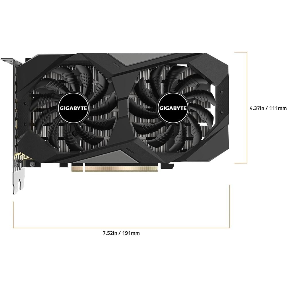 GIGABYTE GEFORCE RTX 3050 WINDFORCE V2 6GB OC - 5