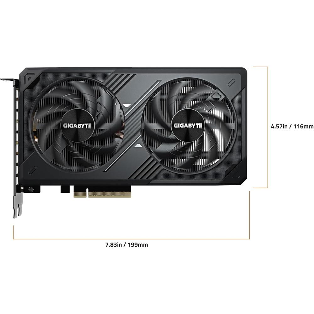 GIGABYTE GEFORCE RTX 5060 WINDFORCE 8GB OC - 6