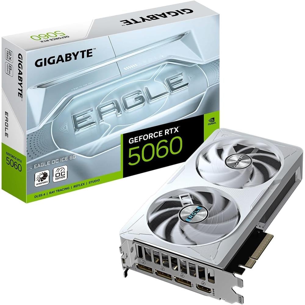 GIGABYTE GEFORCE RTX 5060 EAGLE 8GB OC ICE - 1