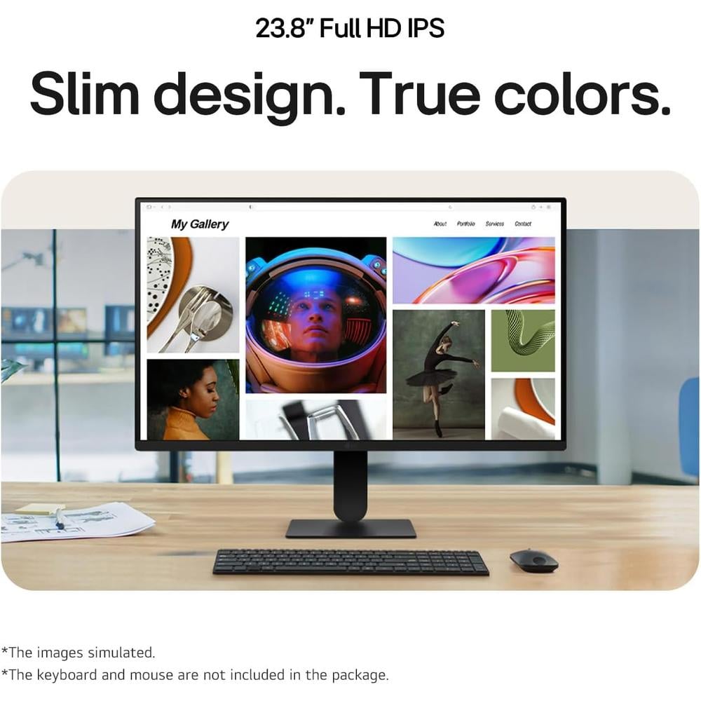 LG 24U411A-B MONITOR 24' FULL HD 120HZ - 2
