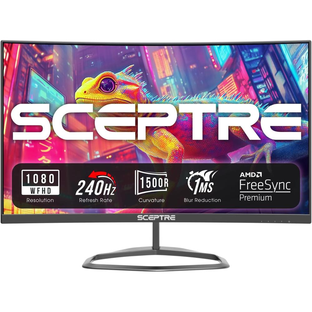 SCEPTRE C255B-FWT240 CURVO MONITOR 24.5' FULL HD 240HZ - 3