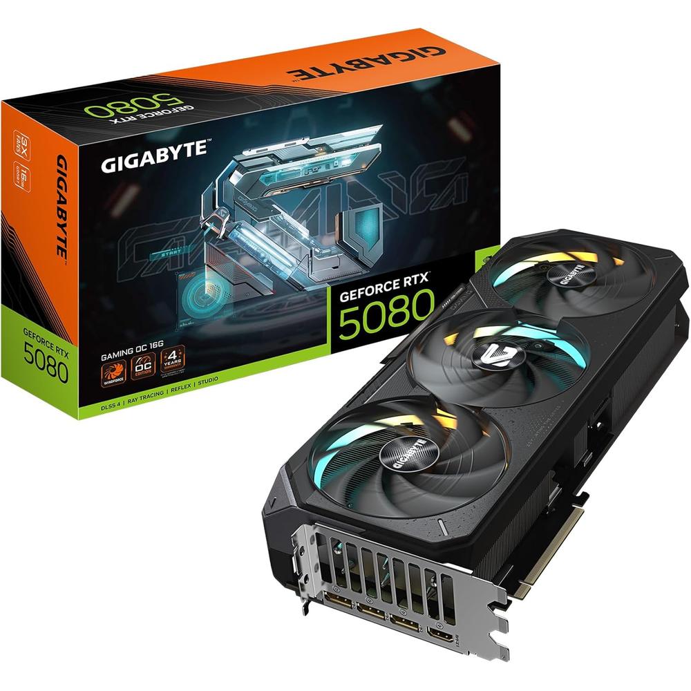 GIGABYTE GEFORCE RTX 5080 GAMING 16GB OC - 1