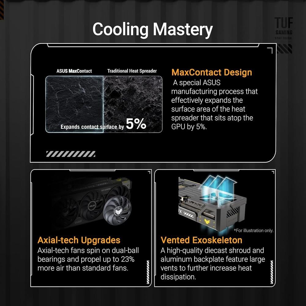 ASUS TUF GAMING GEFORCE RTX 5070 12GB OC - 4