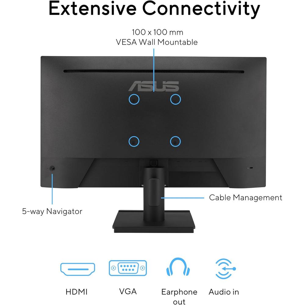 ASUS VA249HG MONITOR 23.8' FULL HD IPS 120HZ - 6