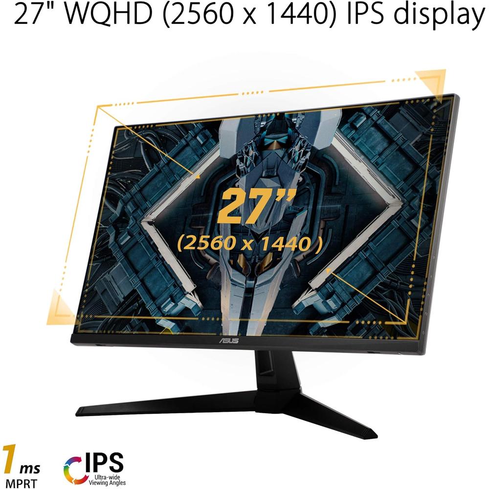 ASUS TUF GAMING VG27AQ1A MONITOR 27' QHD 170HZ HDR - 2