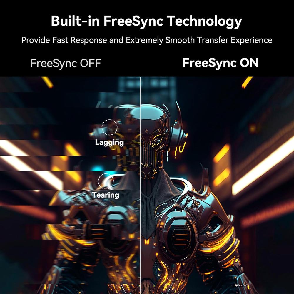 SANSUI 32' FHD 240 HZ CURVO 1500R 1 MS FREESYNC HDR VESA - 3