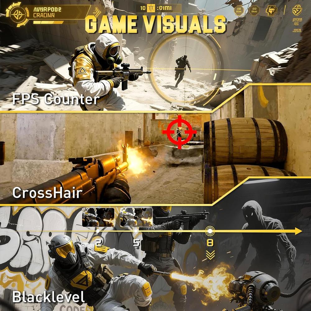 SANSUI 24,5' QHD 300 HZ 1 MS IPS FREESYNC EYE CARE VESA - 3