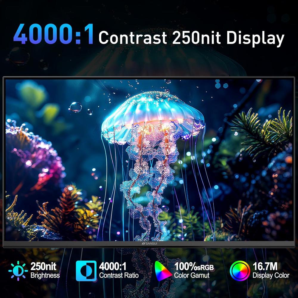 SANSUI 22' FHD 120 HZ IPS ADAPTIVE-SYNC HDR EYE CARE - 3