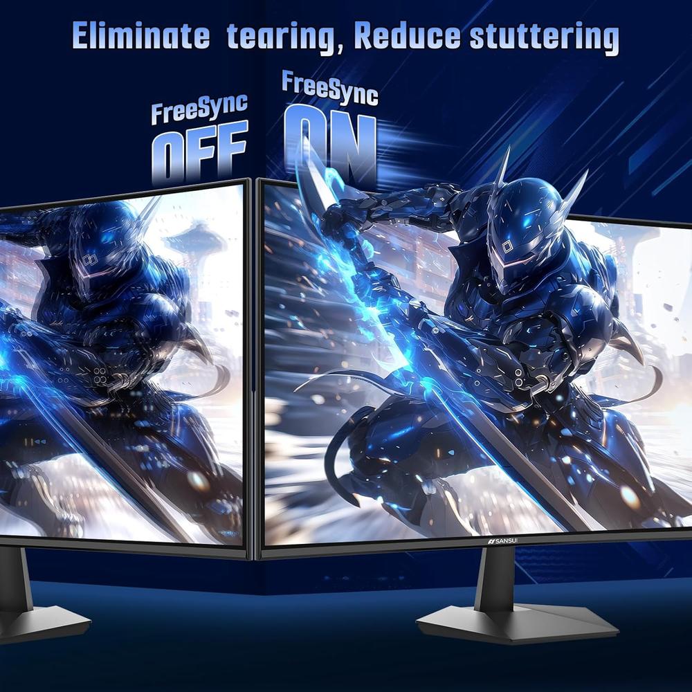 SANSUI 24' FHD 160 HZ CURVO 1500R VA 1 MS FREESYNC HDR - 4