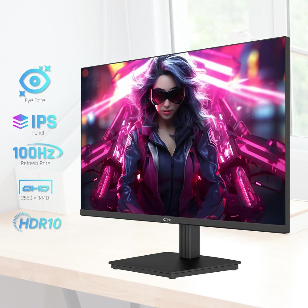 KTC H24T27 MONITOR 24' QHD 100HZ - 2
