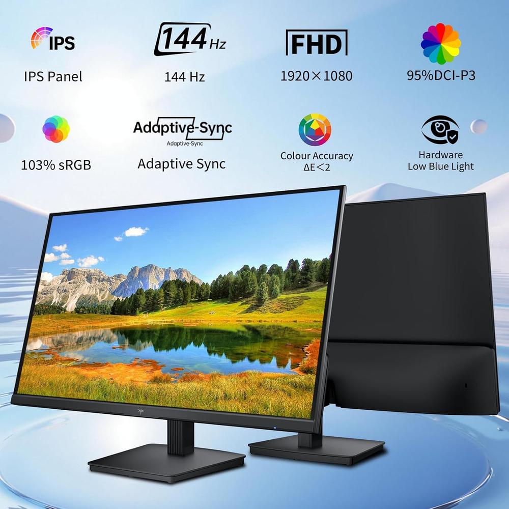 KTC H23F7 MONITOR 23.8' FULL HD 144HZ - 2