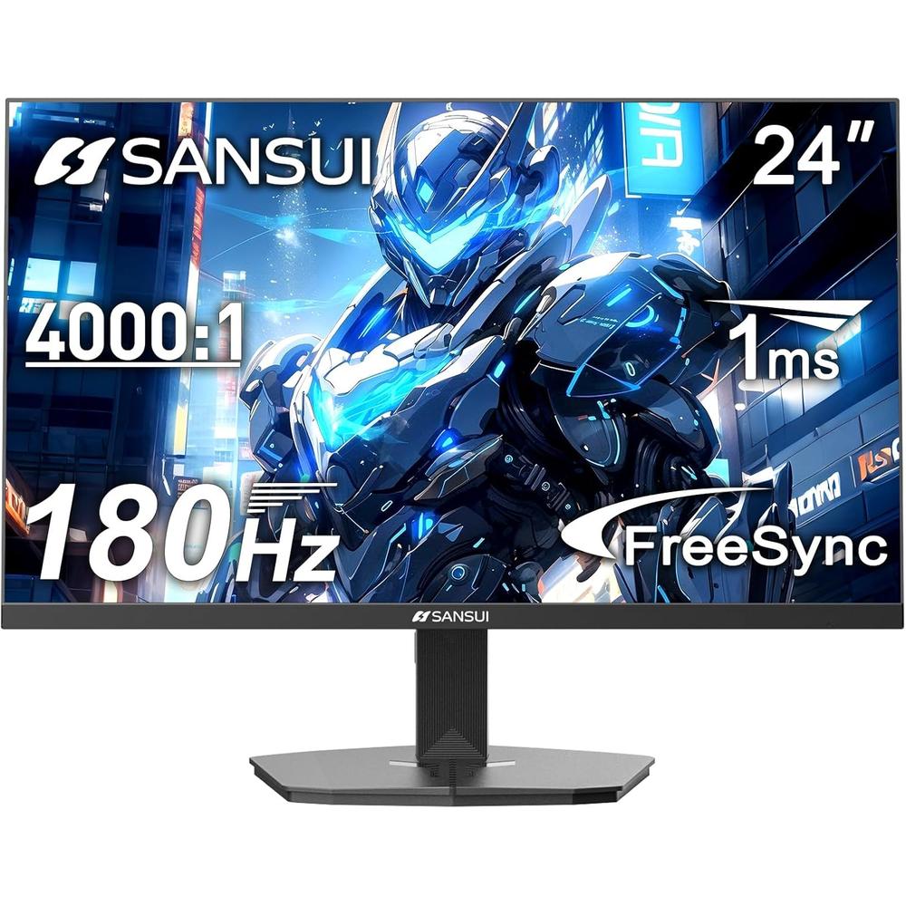 SANSUI 24' FHD 180 HZ 1 MS DP/HDMI FPS/RTS FREESYNC - 1