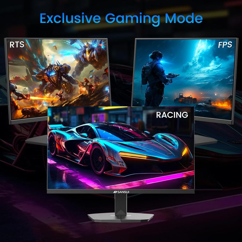 SANSUI 24' FHD 180 HZ 1 MS DP/HDMI FPS/RTS FREESYNC - 3