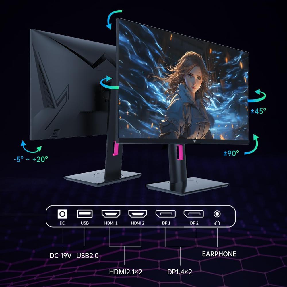 KTC H27P22S MONITOR 27' 4K UHD 160HZ - 5