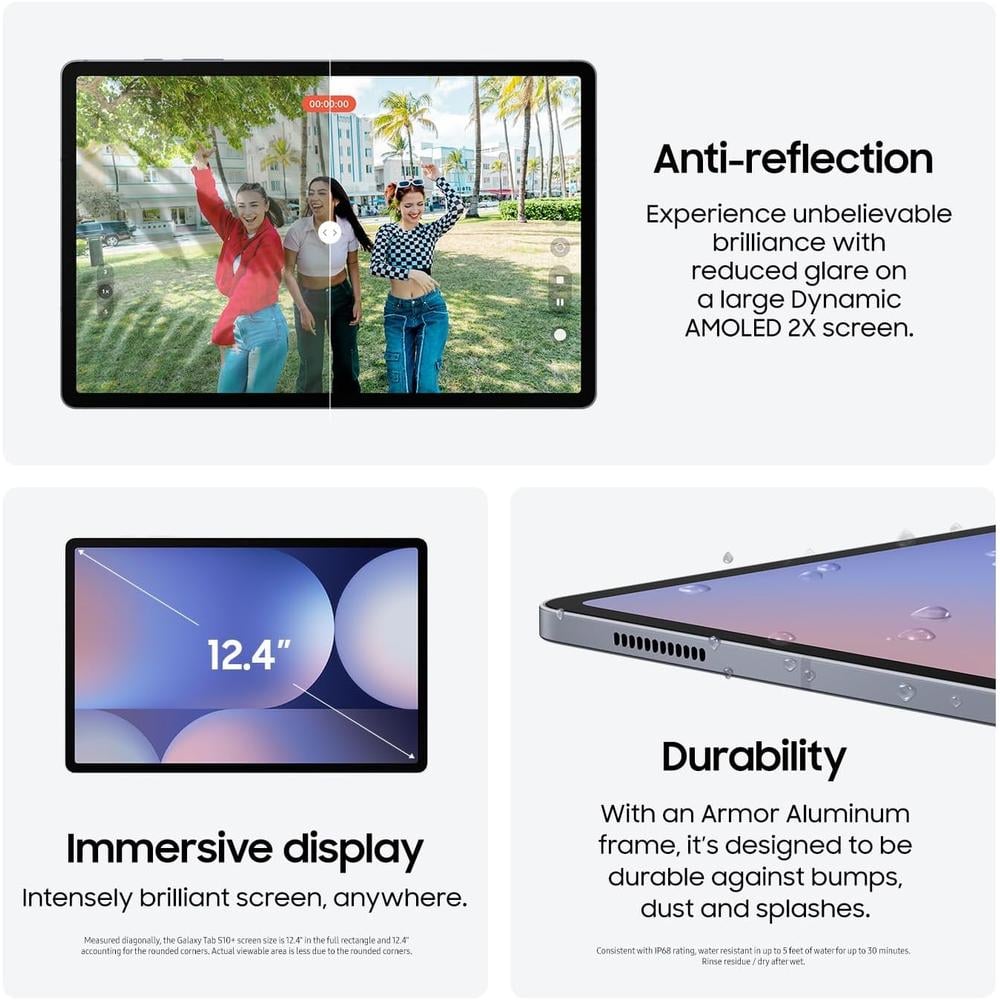 TABLET SAMSUNG GALAXY TAB S10+ PLUS 12.4' 512GB - 4