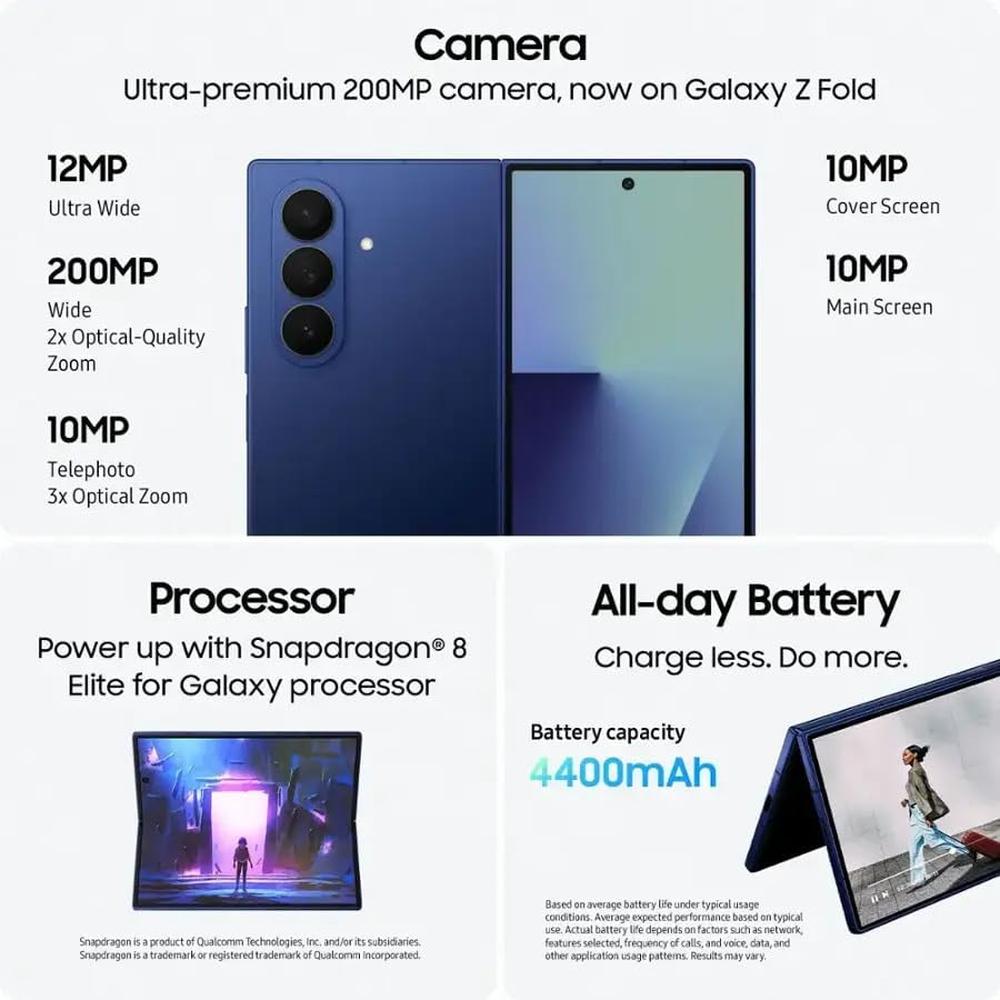 CELULAR SAMSUNG GALAXY Z FOLD7 512GB - 2