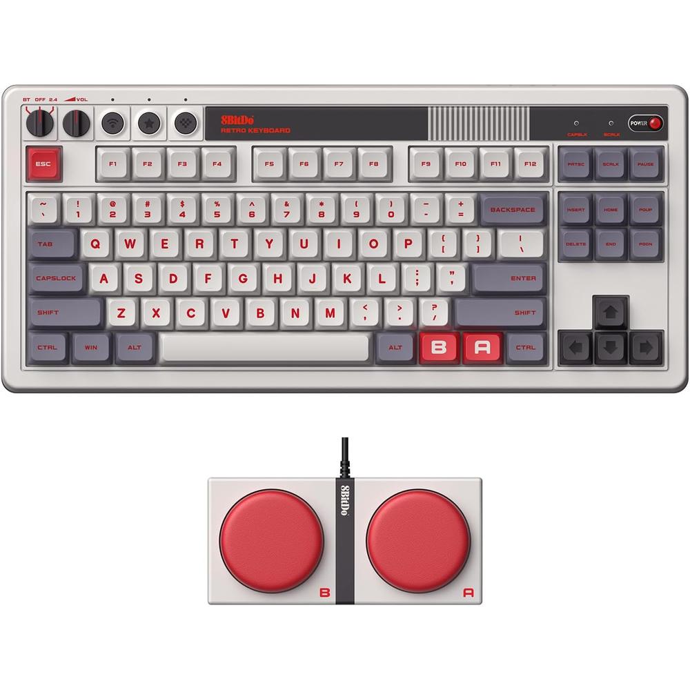 TECLADO MECÁNICO RETRO 87 8BITDO - 1