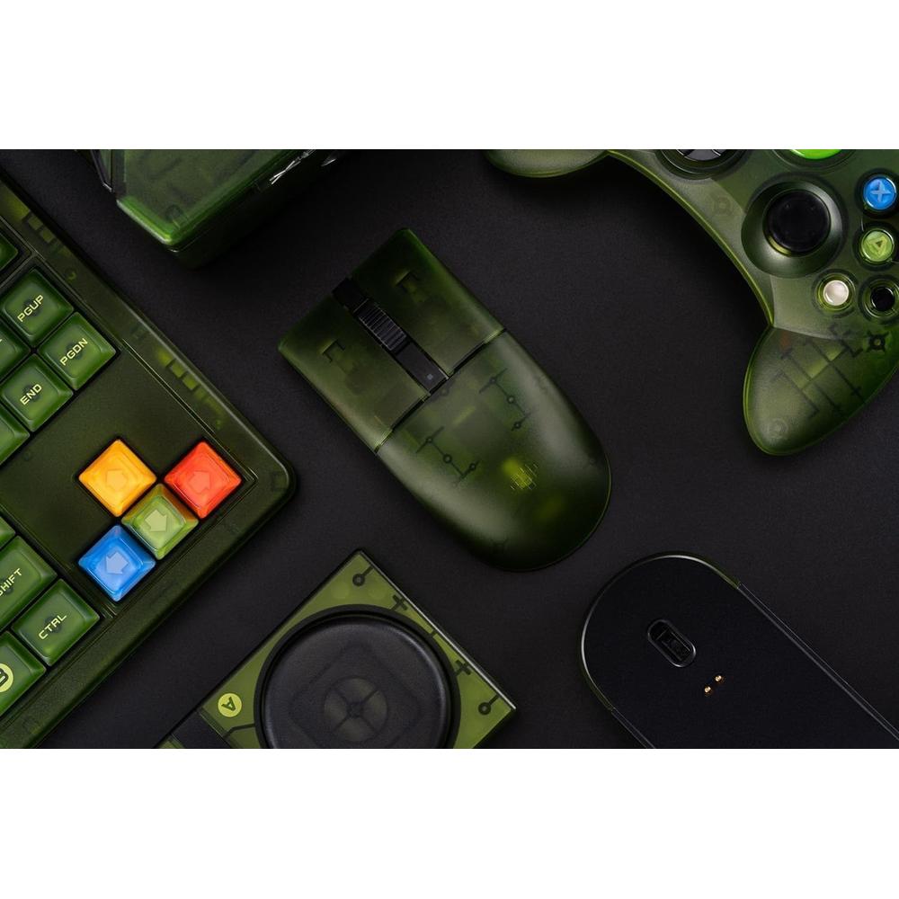 MOUSE RETRO R8 8BITDO PARA PC | VERDE - 6