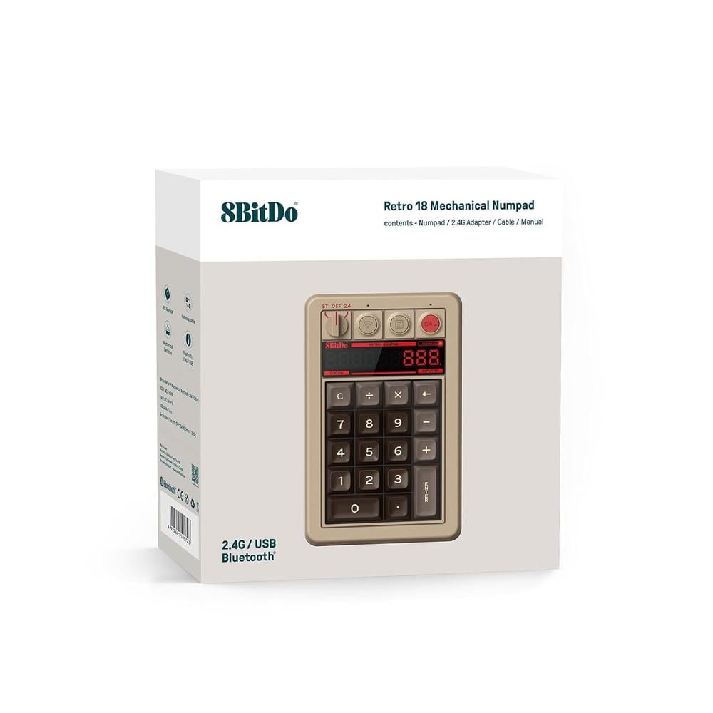 TECLADO NUMÉRICO MECÁNICO RETRO 18 8BITDO - 4
