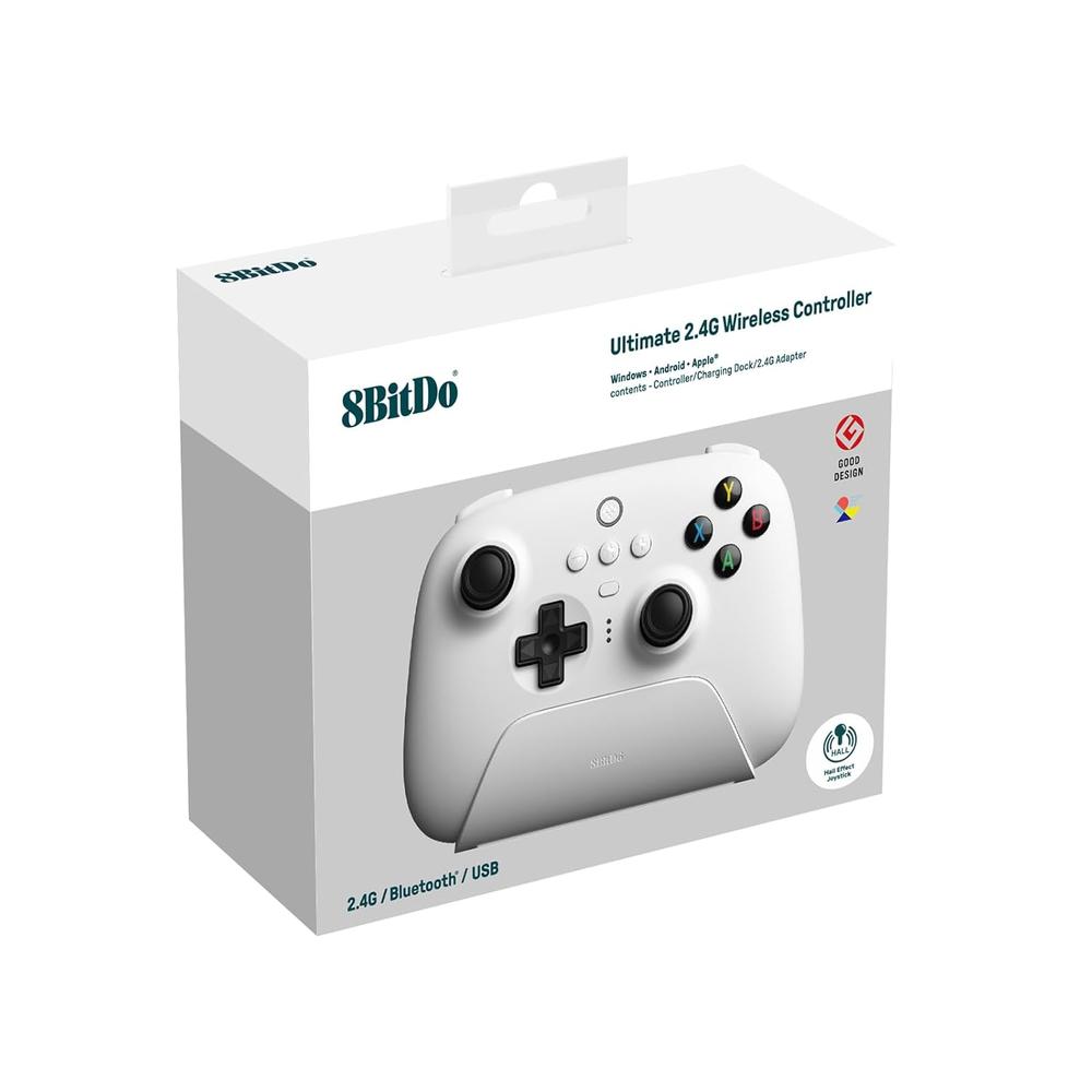 MANDO INALÁMBRICO ULTIMATE 2.4G 8BITDO PARA PC, ANDROID, STEAM DECK Y APPLE - 4
