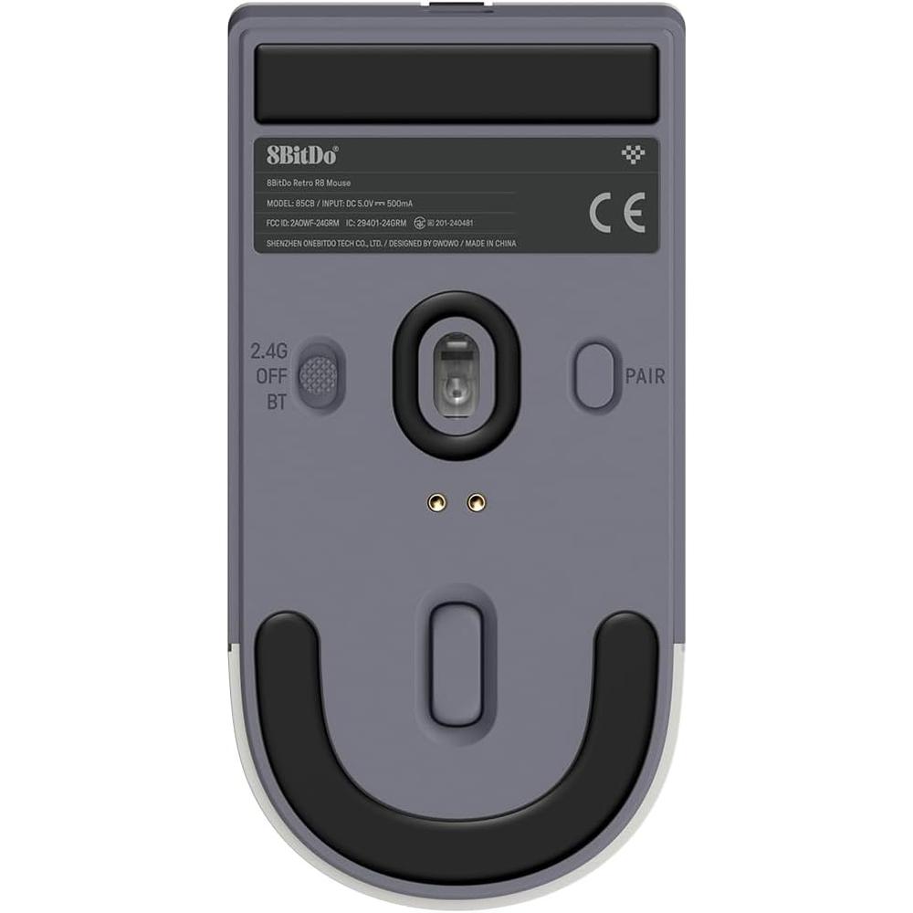 MOUSE RETRO R8 8BITDO PARA PC | GRIS - 5