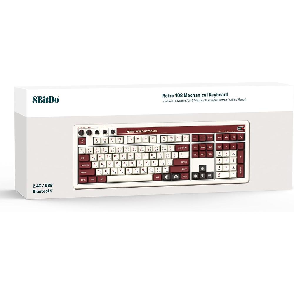 TECLADO MECÁNICO RETRO 108 8BITDO - 5