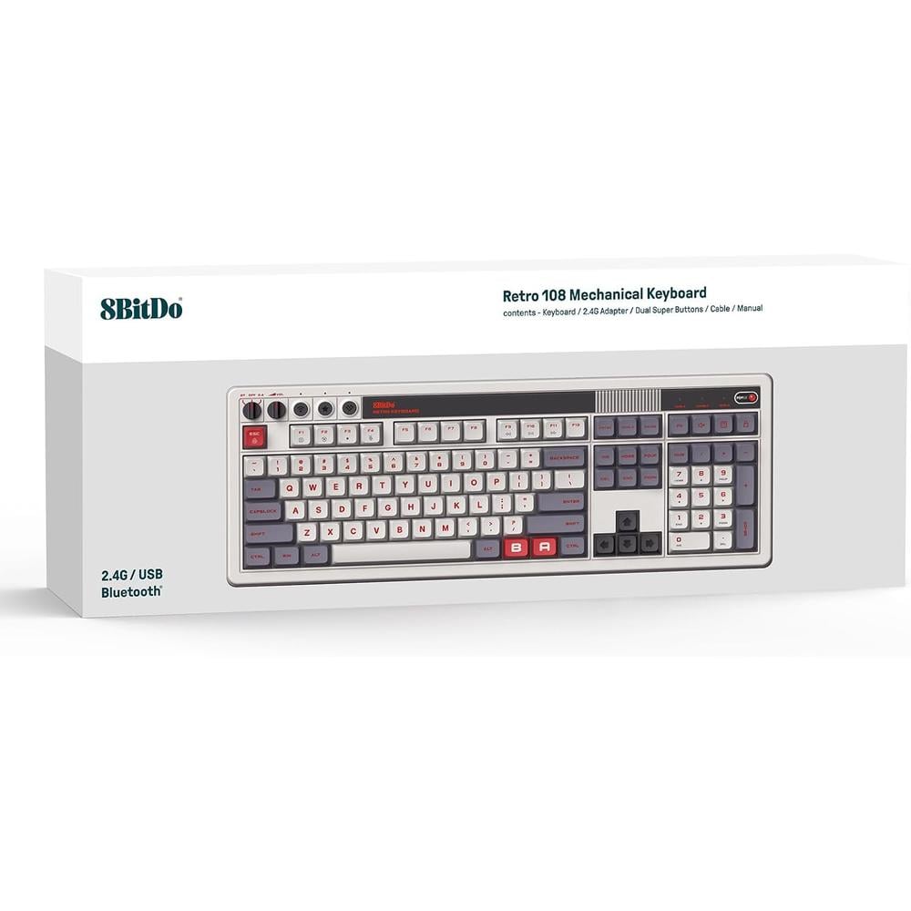 TECLADO MECÁNICO RETRO 108 8BITDO - 5