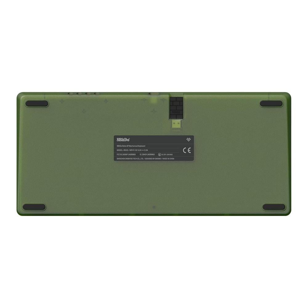 TECLADO MECÁNICO RETRO 87 8BITDO | VERDE - 5